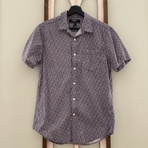 Short Sleeve Button Down Shirt Small